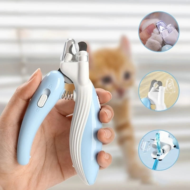 NEW Professional Pet Nail Clippers Cat Nail Trimmer Labor-Saving Pet Claw Grooming Scissors for Dogs Small Animals Paw Nail Trimmer Pets Grooming Supplies