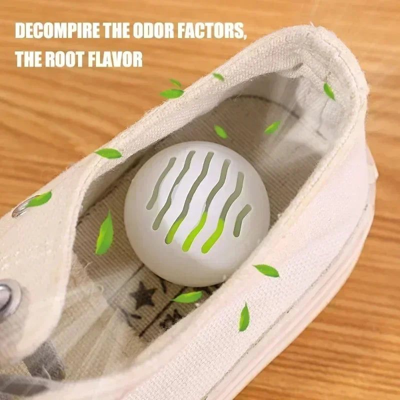 NEW Arrivals 36PCS Set Korean Shoes Deodorant Balls Freshener Shoes Fragrance Essential Footwear Scent Shoe Closet Gym Bag Locker and Cars Deodorizer Shoes Accessories