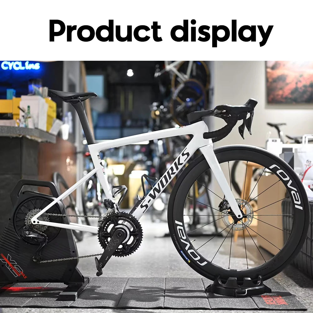 NEW Arrivals Think Rider Bike Trainer Front Wheel Block, Suitable for 700C, 26/27.5/29 inch Tire Indoor Bike Trainer Stand Front Wheel Holder Bicycle Accessories