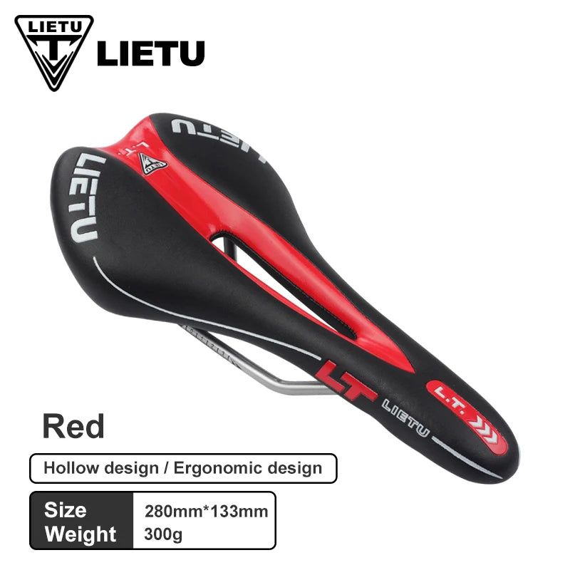 NEW Arrivals 12 Colors Bicycle Carbon Fiber Saddle MTB Road Bike Cycling Silicone Skid-Proof Saddle Seat Silica Gel Cushion Seat Leather Front Seat Mat Bicycles Accessories