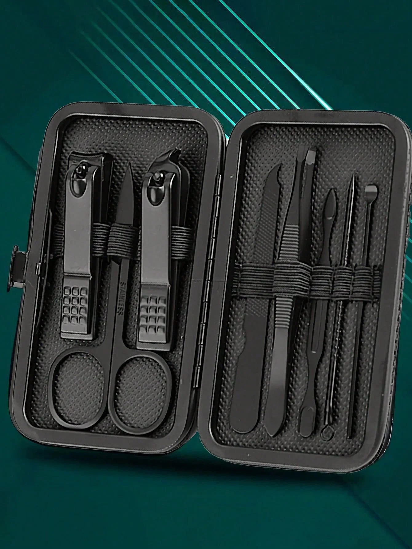 NEW Arrivals 40PCS Combo Manicure Nail Clippers Pedicure Set - Stainless Steel Manicure, Professional Grooming Kit, Nail Care Tools with Luxurious Travel Case Nail Care Accessories