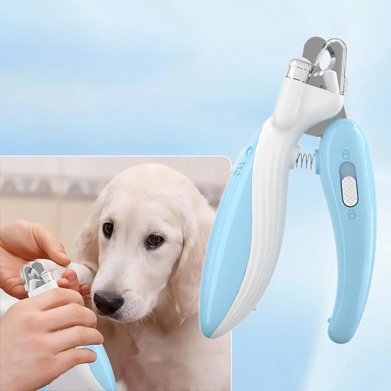 NEW Professional Pet Nail Clippers Cat Nail Trimmer Labor-Saving Pet Claw Grooming Scissors for Dogs Small Animals Paw Nail Trimmer Pets Grooming Supplies
