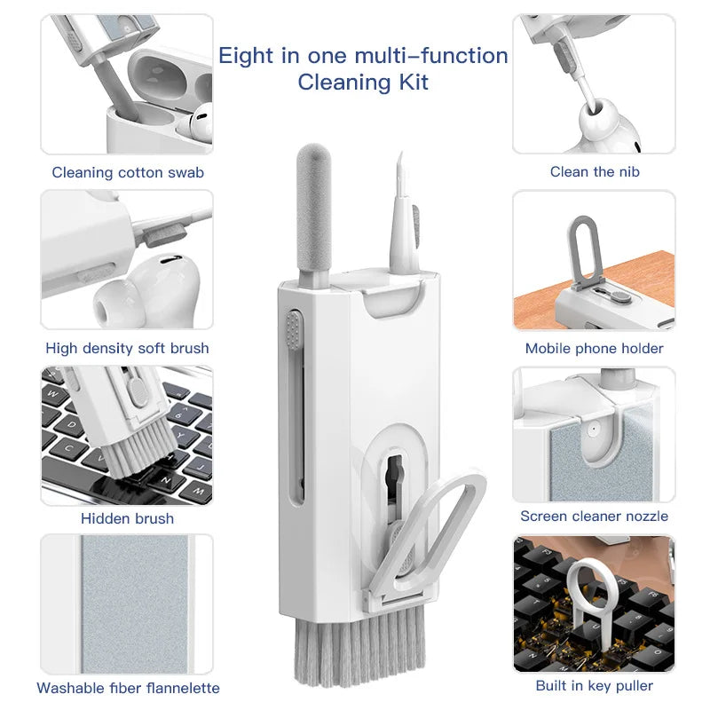 20 in 1/8 in 1 Digital camera Headset Mobile Phone Laptop Keyboard Cleaning tool Set Cleaning brush Clean Pen For Airpods Pro