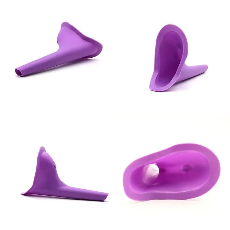 Women Urinal Emergency New Design Field Outdoor Travel Camping Portable Female Urinal Soft Silicone Urination Device Stand Up