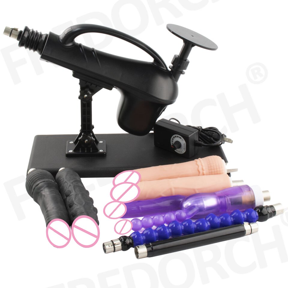 Fredorch New Automatic Sex Machine Sex Toys,Thrusting Machines for Men Women,Love Machine Device Gun with 3XLR dildo Attachments