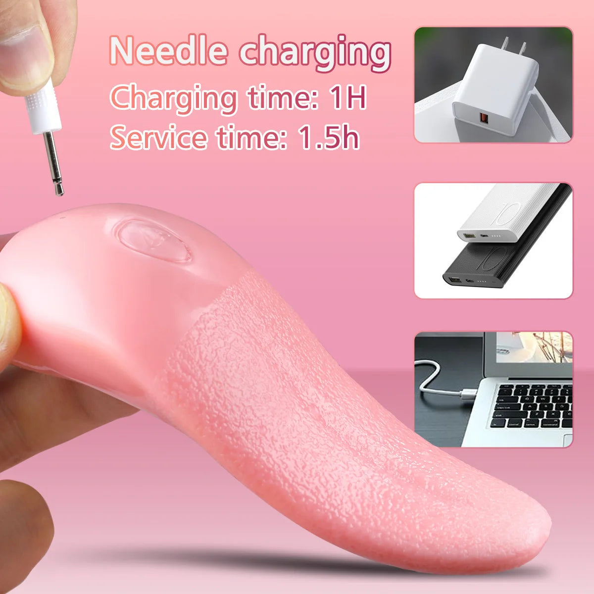 10 Mode Heating Tongue Licking Vibrator Mini Sex Toys for Women Clit Stimulator G-spot Nipple Female Masturbator Couples Product