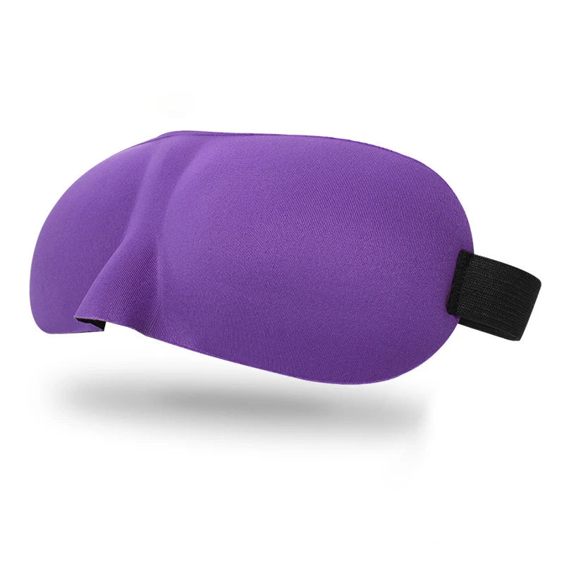 NEW 5PCS Set 3D Sleeping Mask Eyepatch Block Out Light Soft Padded Sleep Rest Relax Aid Cover Patch Blindfold Face Shade Eyeshade Eyes Patches Outdoor Travel Airplane