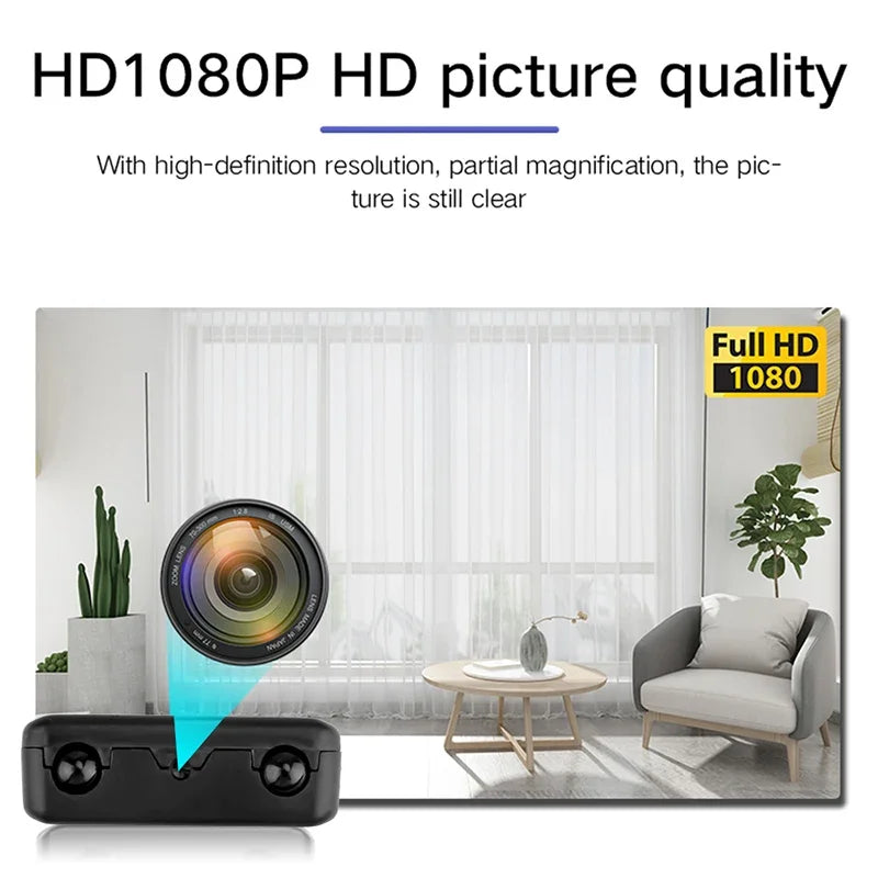 Xiaomi Mini Camera Full HD 4K WiFi 5G Night Vision Remote Security Monitoring Home Protection Waterproof Video Recorder