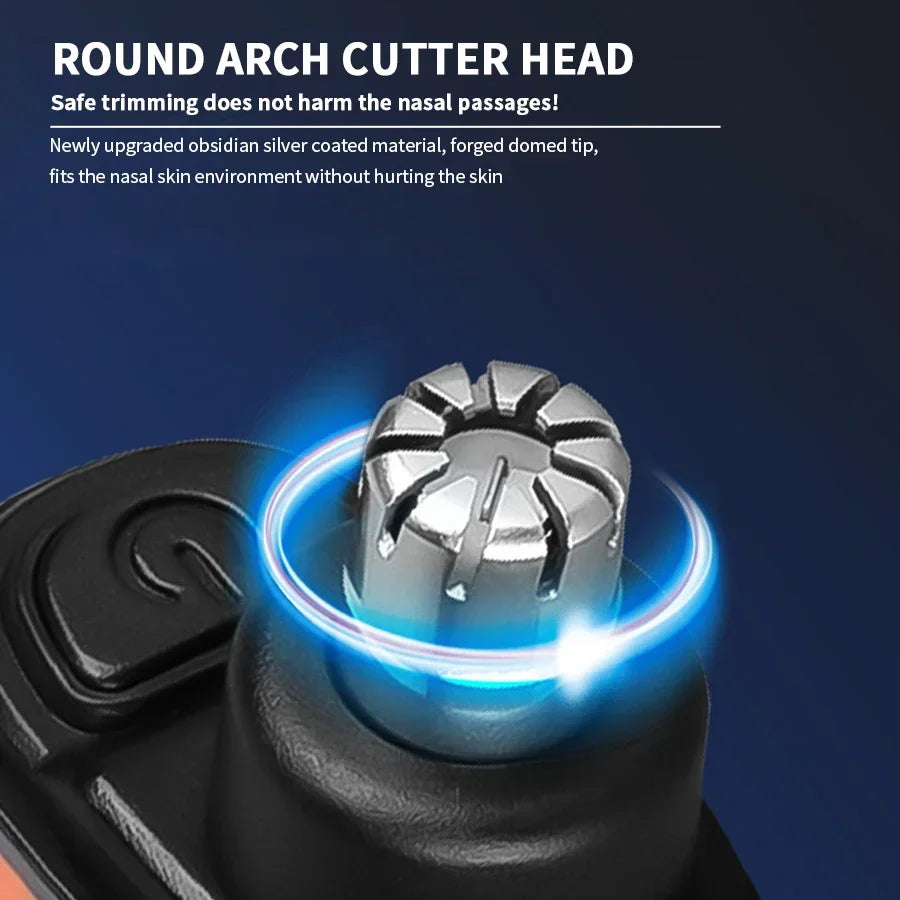 NEW Arrivals 2 In 1 Electric Portable Ear And Nose Hair Trimmer Clipper Professional Painless Portable Eyebrow For Men Women