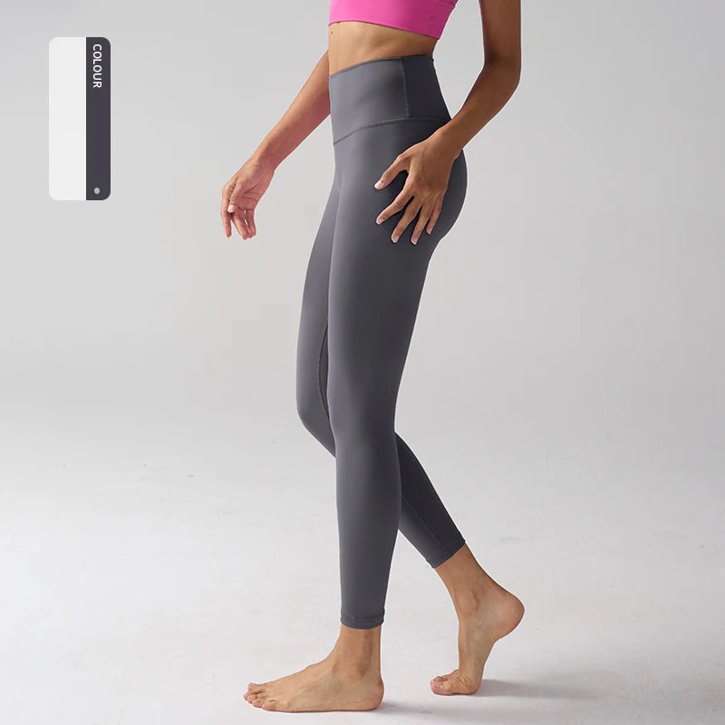 NEW Arrivals S-XL 20 Colors High Waist Naked Feeling Leggings Women Fitness Running Yoga Leggings Pants Energy Gym Tight Leggings Casual Workout Leggings