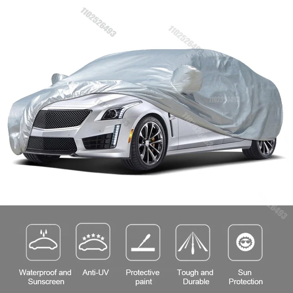 NEW Arrivals S-2XL Plus Size for Mercedes Benz Class Rolls Royce Top Quality Car Cover Thickened Outdoor Sun Protection Heat Insulation Ultraviolet Protection and Dust Prevention Four Seasons Car Accessories