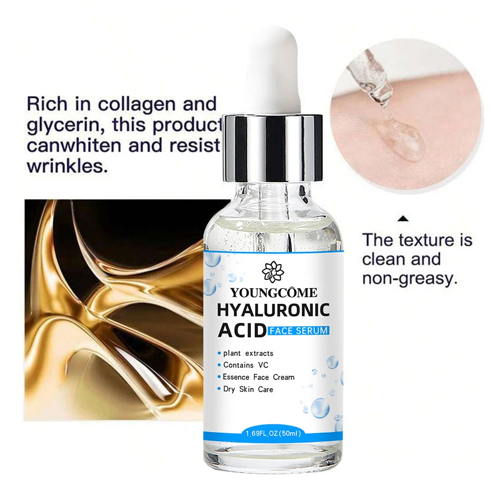 Korean Hyaluronic Acid Facial Essence Deep Moisturizing Facial Skin Essence Korean Skin Care Products