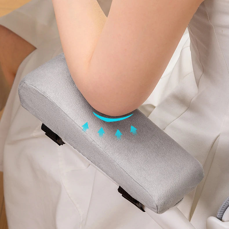 NEW Arrivals 1 Pair Memory Foam Armrest Chair Cushion Chair Armrest Pads Chair Support Elbow Pillow Arm Rest for Office Elbow Relief Home Office Computer Gaming Elbow Arm Rest