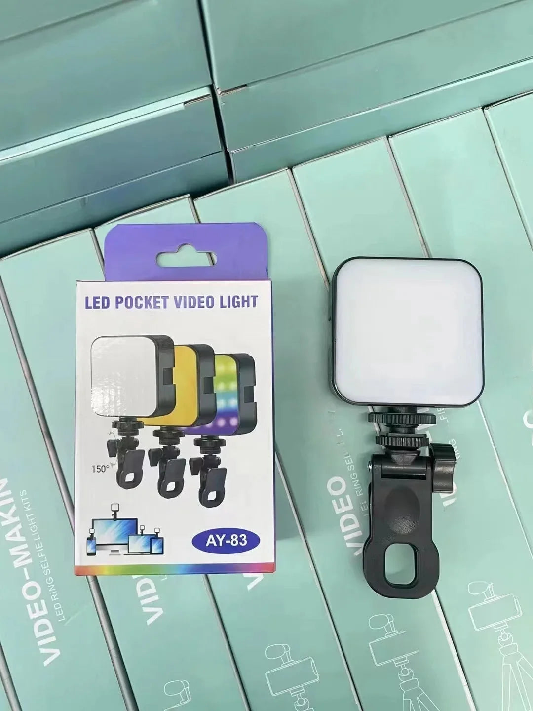NEW Arrivals Cross-Border Mobile Phone Live Broadcast Video Camera Flashlight LED Flashing Light Bulb VLOG Light For Video Conferences Mobile Phones Accessories