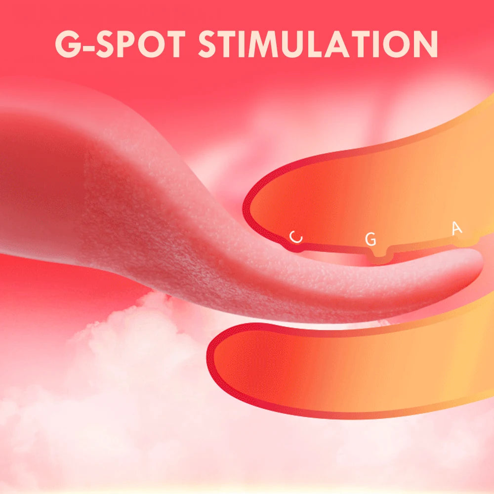 10 Mode Heating Tongue Licking Vibrator Mini Sex Toys for Women Stimulator G-spot Nipple Female Masturbator Couples Product