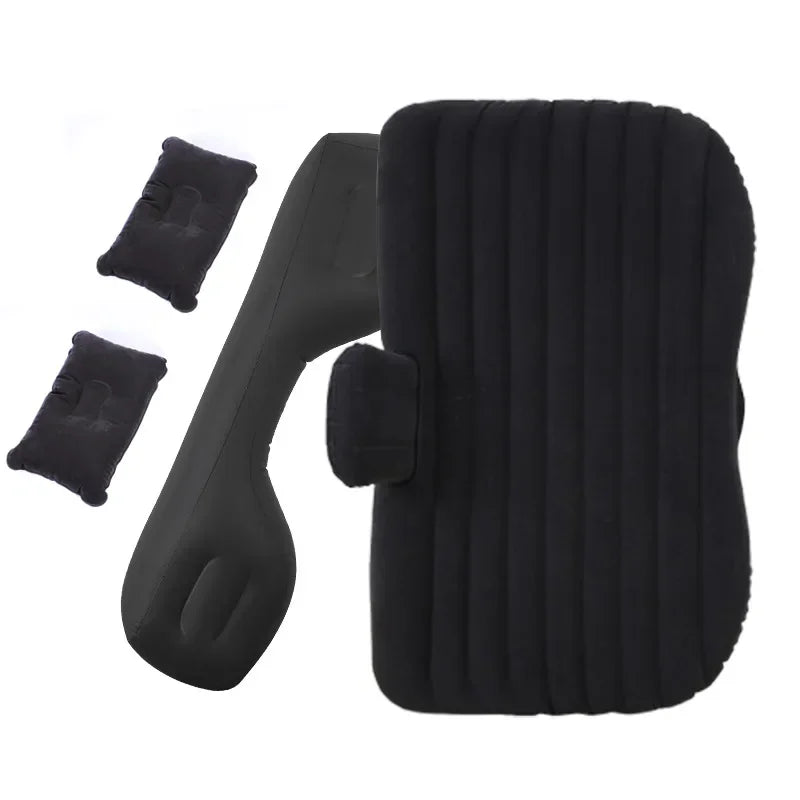 NEW Arrivals 3 Colors Outdoor Travel Car Upholstery Folding Bed Outdoor Camping Beach PVC Flocking Air Mattress Car Air Bed