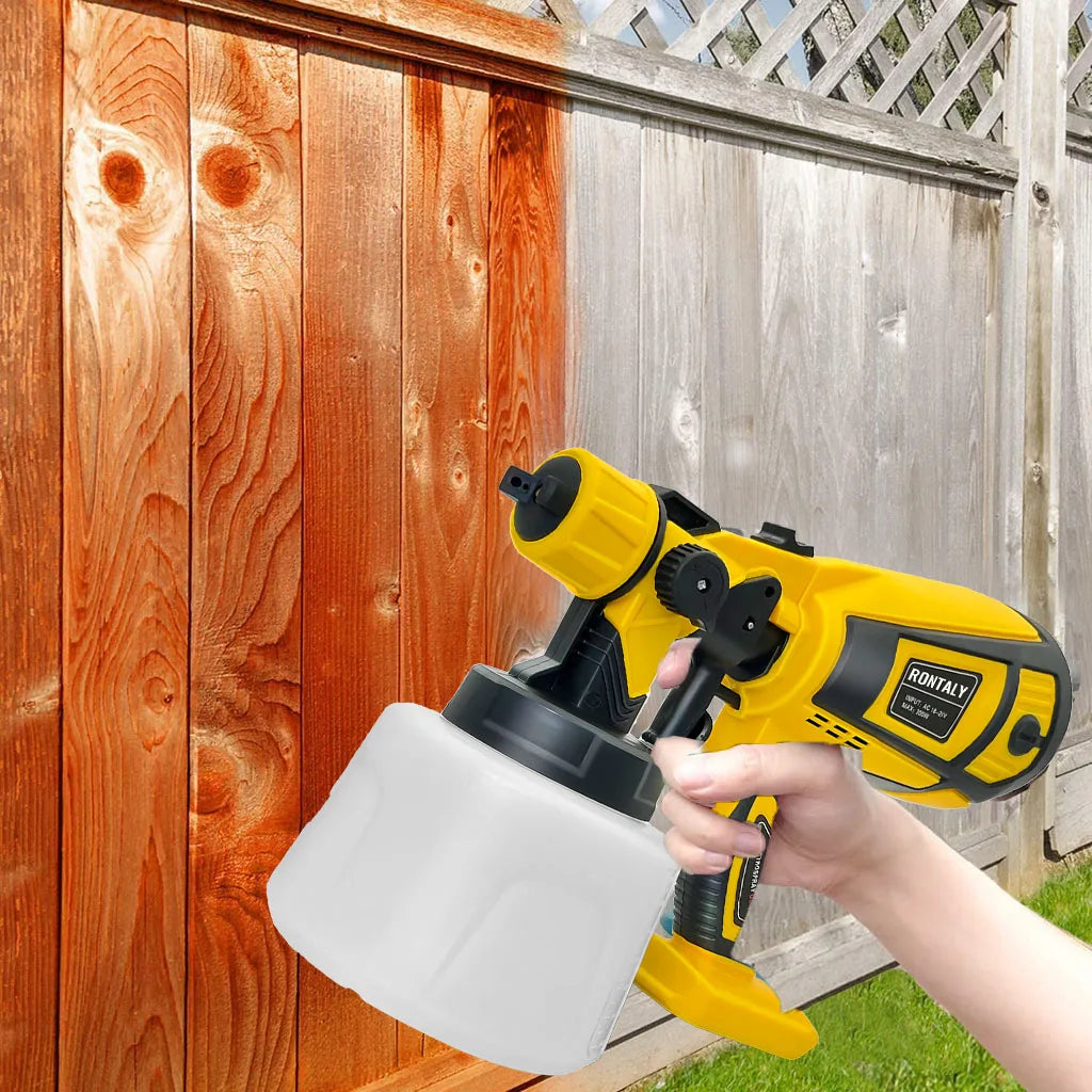 NEW Paint Sprayer Cordless Compatible for DeWalt 18V Battery Powered HVLP Power Spray Gun XR UK(Tool Only)