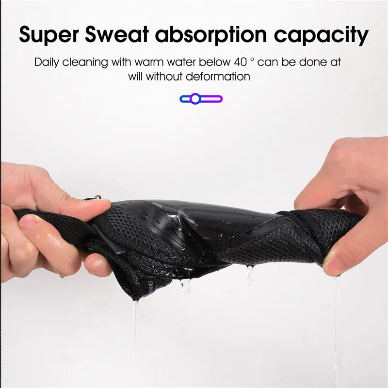 NEW Arrivals Bicycle Trainer Sweat Cover Sweatproof Quickly Dry Bike Frame Protector Sweat Absorb Strap Net Bike Accessories