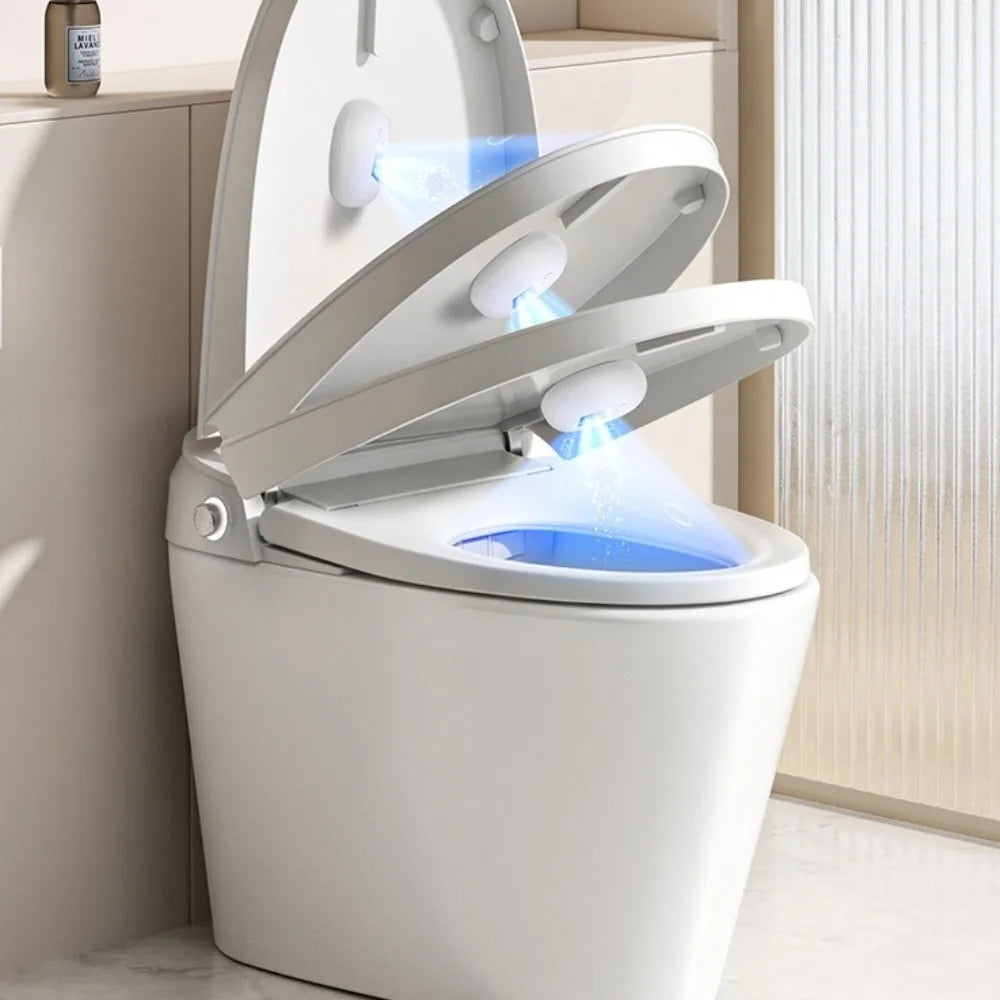 Multi-Purpose Night Light Portable Toilet Sterilizer Sanitizer Lamp Germicidal Safe Toilet Sterilizer USB Rechargeable Ultraviolet Light Sterilizer Home Bathroom Accessories Health Care Hygiene Supplies