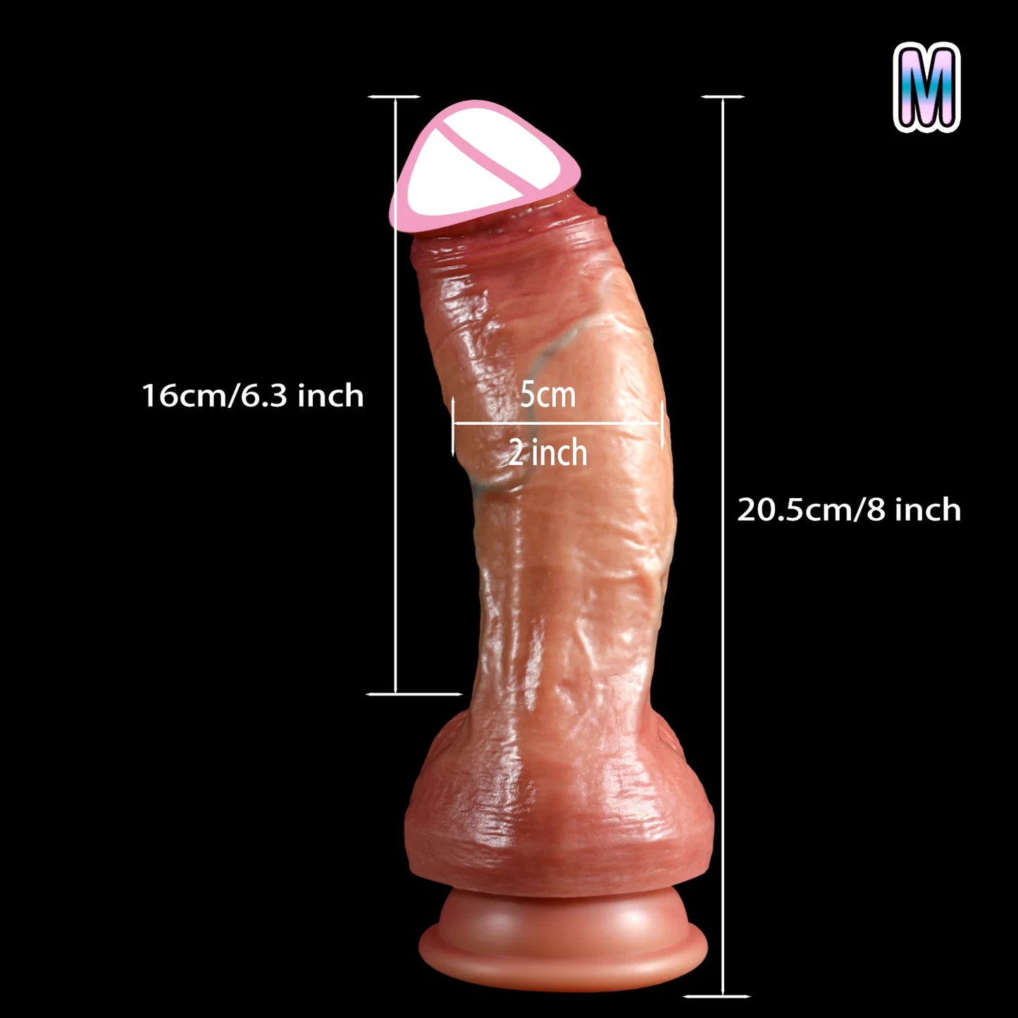 Super Realistic Dildo Real Skin Silicone Huge Dildos Suction Cup Cock Male Soft Artificial Penis Dick Sex Toys for Women Vaginal