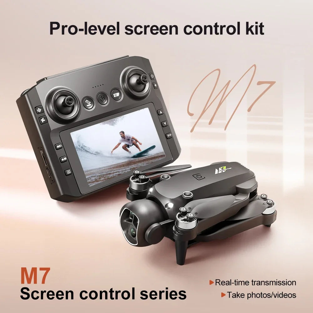 NEW 8K 3 Batteries Xiaomi M7 Drone 4K/6K/8K Professional 8K HD Aerial Photography Drone 5G WIFI Brushless Power RC Foldable Quadcopter Drone
