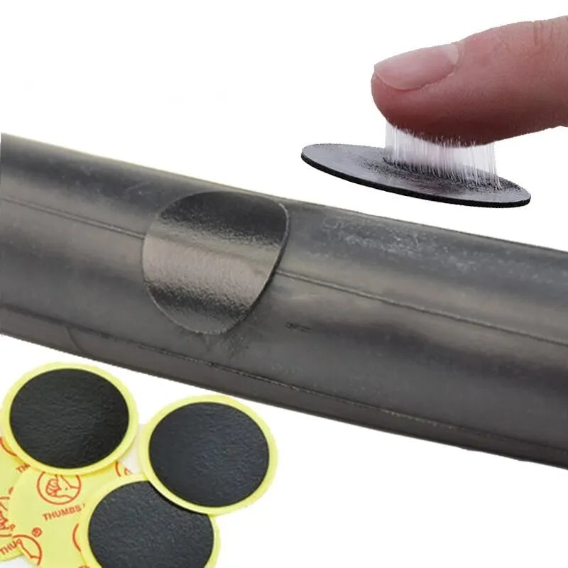 30/20/PCS Bicycle Glue-free Tire Patches Tool Quick Repairing Tyre Protection Patch Adhesive Quick Drying Bike Accessories