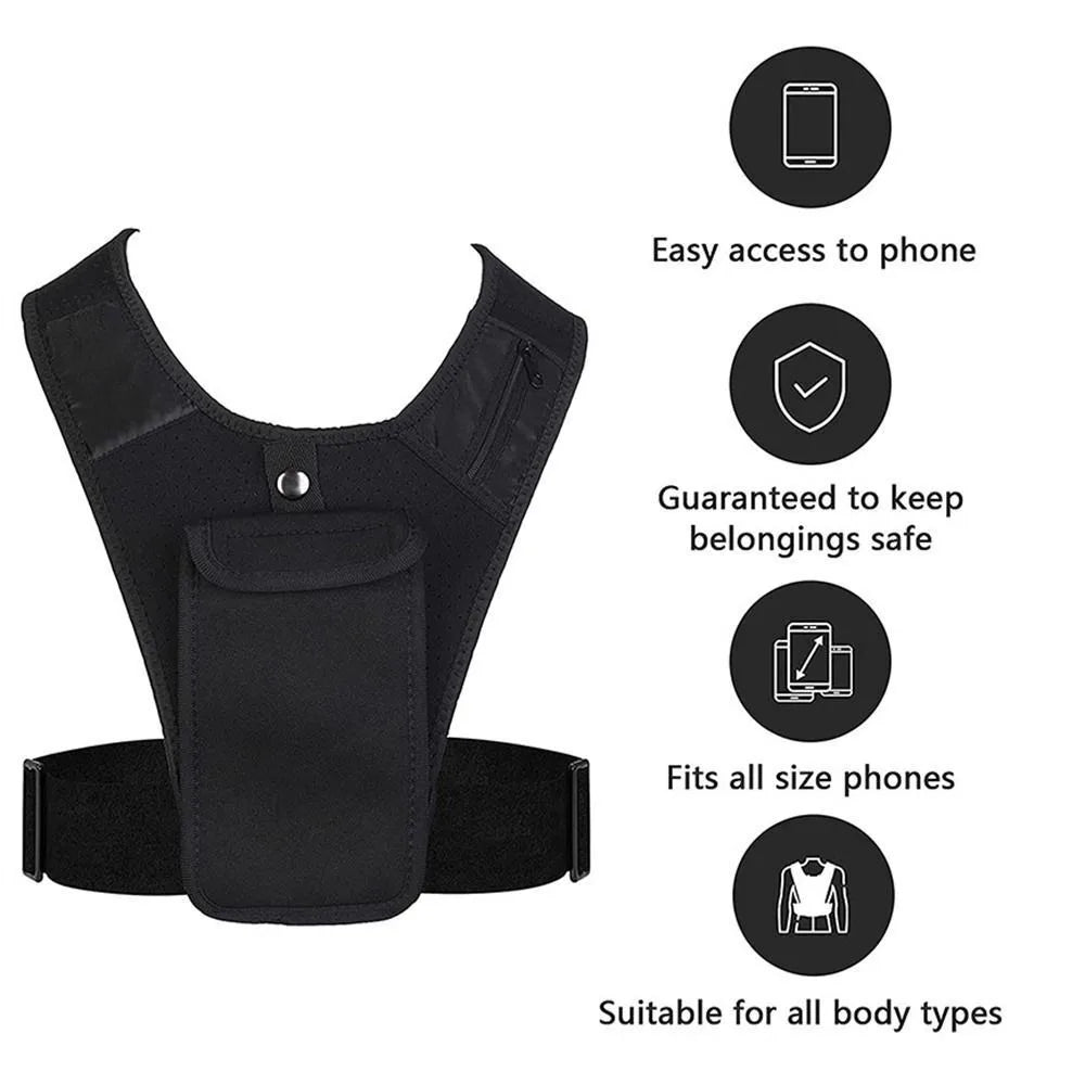 NEW Marathon Lightweight Running Backpack with Adjustable Strap Breathable Running Vest Universal Phone Holder Bag Outdoor Cycling Hiking Running Bags Sports Accessories