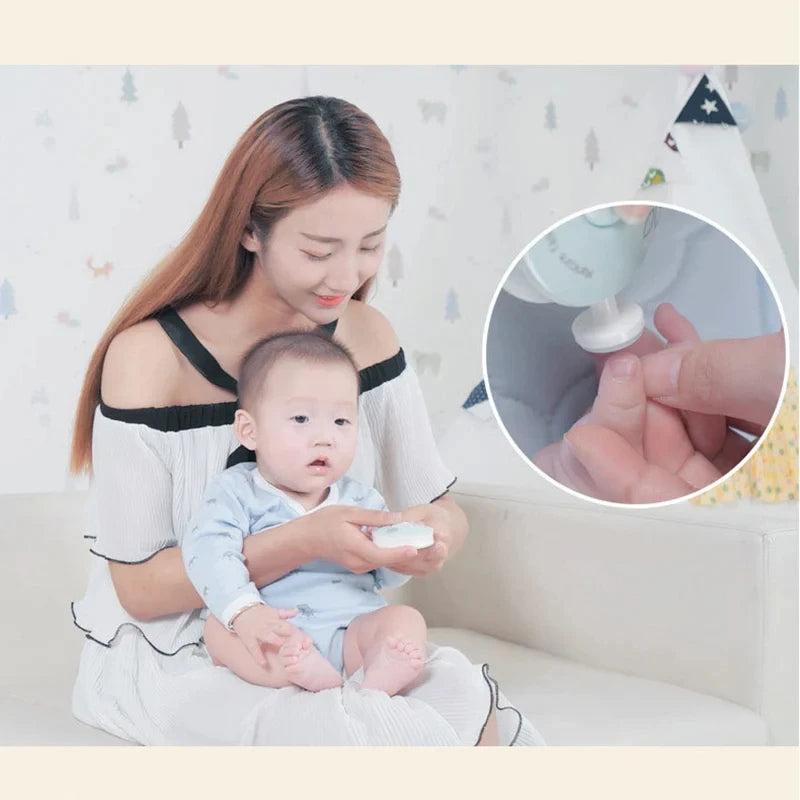 NEW Arrivals Electric Baby Nail Trimmer Kid Nail Polisher Tool Infant Manicure Scissors Baby Hygiene Kit Baby Nail Clipper Cutter For Newborn Personal Care Supplies