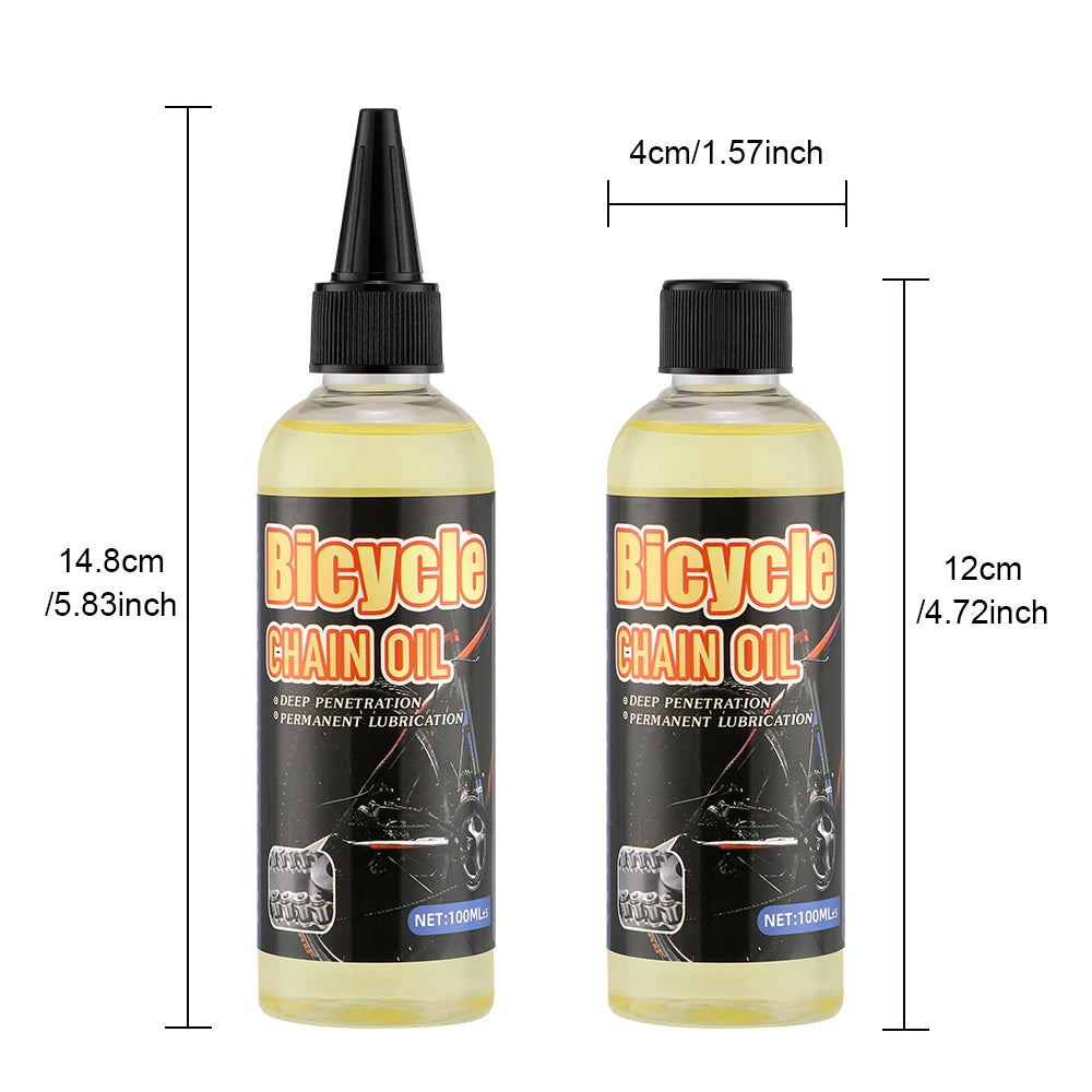 NEW 3PCS Set 300ml Bicycle Chain Korean Lube Oil Special Deep Lubricant Oil For MTB Road/Mountain Bike Maintenance Grease for Motorcycle Chain Cycling Accessories Sports Supplies
