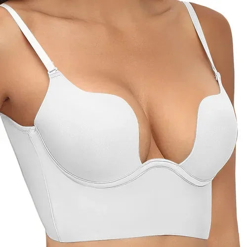 NEW Arrivals S-XL White/Beige/Black Color Customizable Backless Women Bras Low Cut Underwear Women Sexy Bras