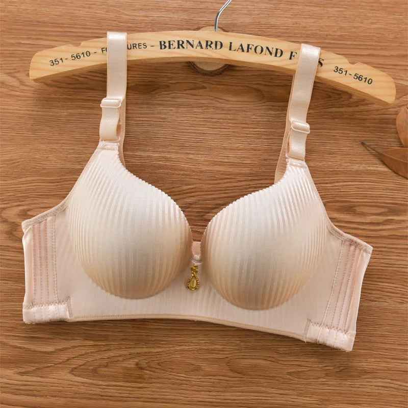 NEW Arrivals 6 Colors Girl's 8cm Thickened Bra Steamed Bread Cup Adjustable Underwear No Mark No Steel Ring Breast Lingerie Push Up Women Bras Ladies Underwear Lingerie Supplies