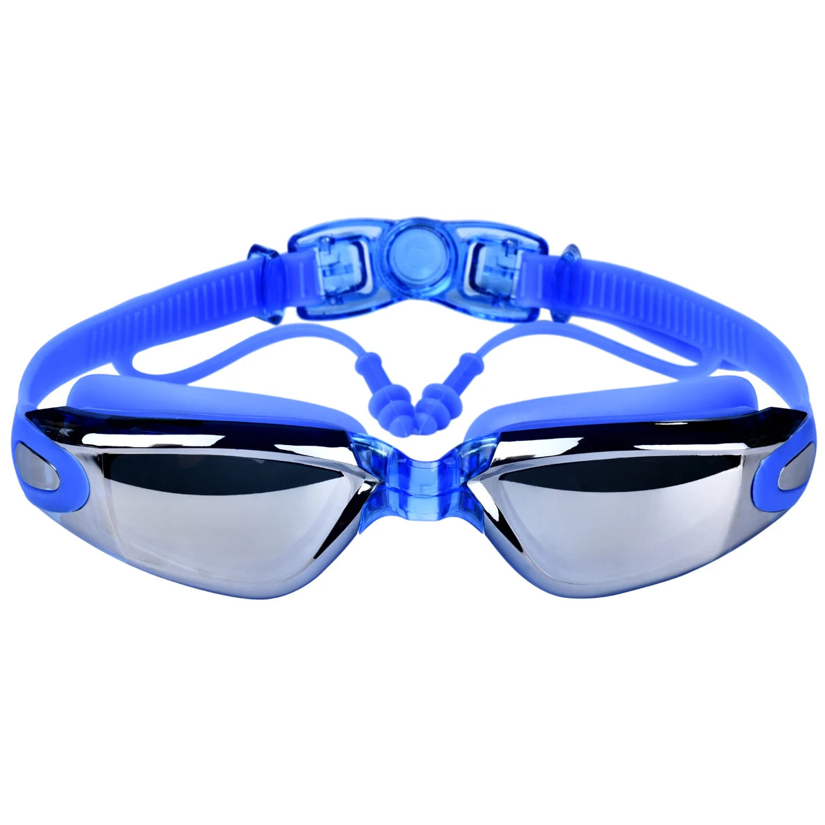 NEW 3 Colors Set Adult Swimming Goggles High-Definition Men and Women Professional Waterproof Earplugs Swimming Water Pool Beach Swim Goggles Water Sports Supplies