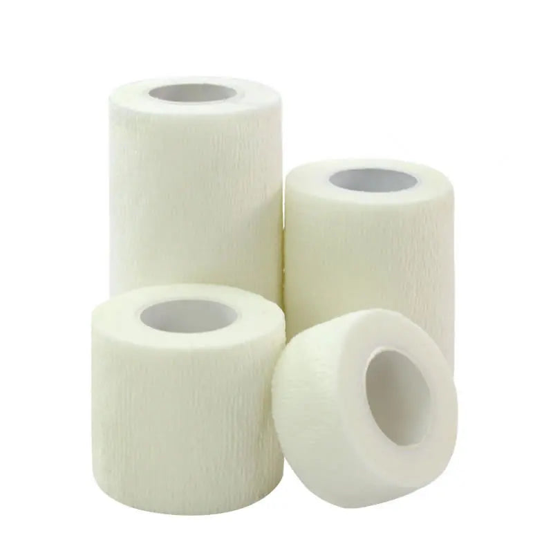 NEW Arrivals 12-24PCS Set Rolls Sports Self Adhesive Bandage Vet Pets Wraps Tape Finger Knees Joints Athletic Protective Kit Pet Elastic Bandage Outdoor Travel First Aid Health Care Accessories