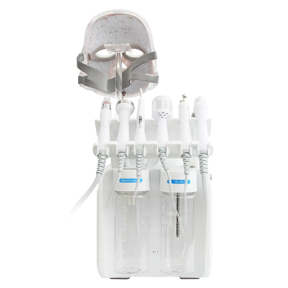 Hydrogen Oxygen Facial Machine Deep Cleansing RF Lifting Tightening Blackhead Removal Skin Care Water Dermabrasion Beauty Device