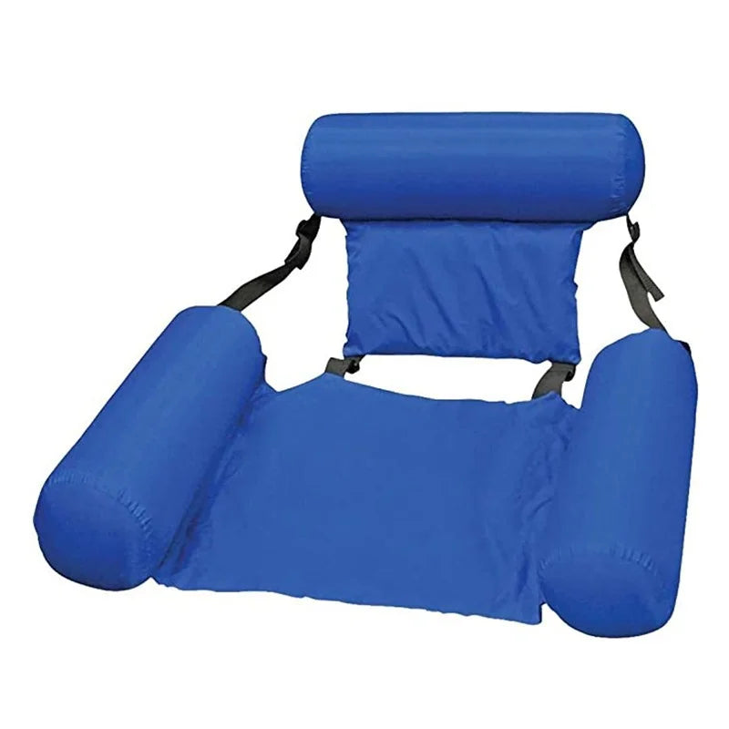 NEW Arrivals Inflatable Floating Hammock Aquatic Pool Inflatable Mat Lounger Sofa Water Sports Toys Pool Toys for Summer Pool Accessories Swimming Supplies