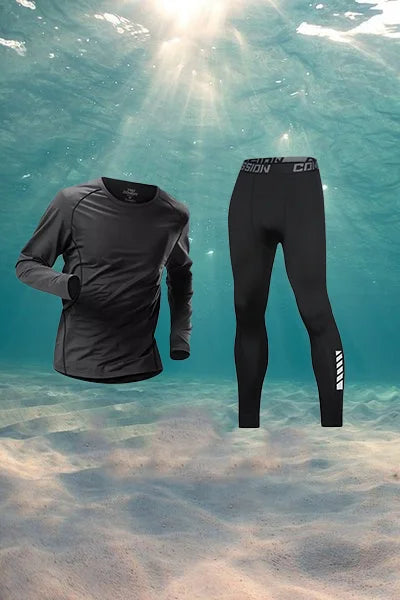 NEW Arrivals 4PCS Set S-3XL(100Kg+) Men's Swimsuit Full Body Sun Protection Long Sleeve Short Sleeve Pants Boys Swim Shorts Long Pants Swim Top Surf Snorkeling Suit Beachwear Sets Sports Apparel Supplies