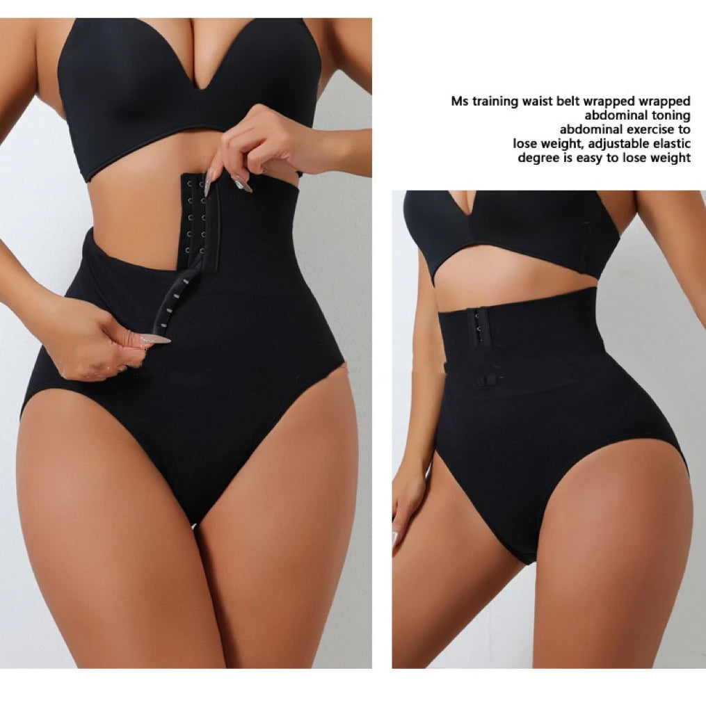 NEW Arrivals Women High Waist Shaping Briefs Buckle Adjustment Body Shaper Slimming Underwear Butt Lifter Control Pantie Shapewear Pant