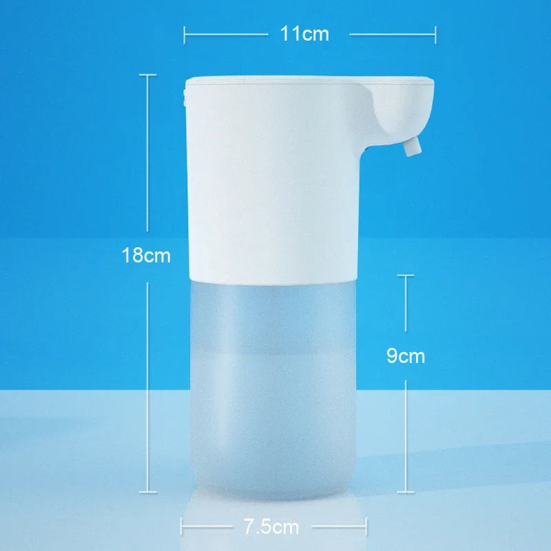USB Charging Automatic Induction Mini Foam Soap Dispenser Smart Infrared Touchless Hand Washer Kitchen Bathroom Dispenser 2pcs