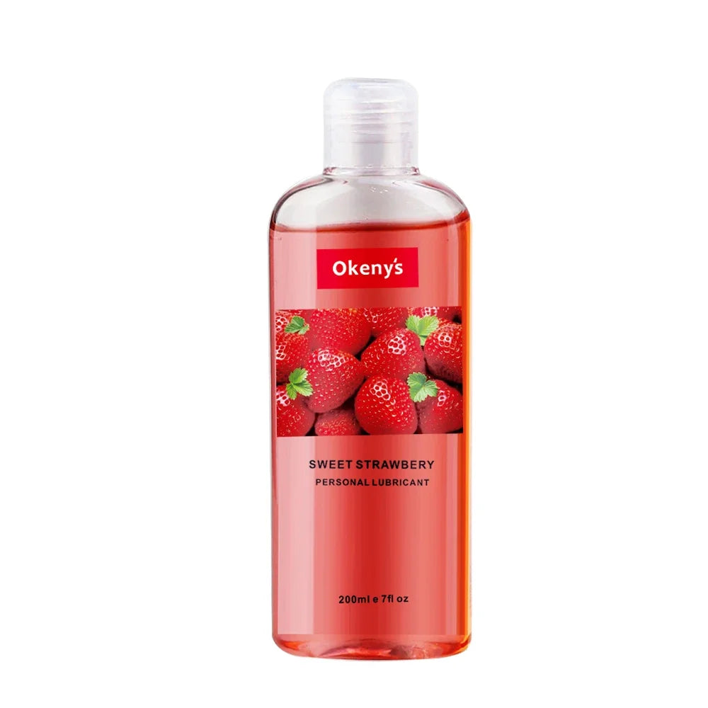 NEW Arrivals Japanese Sex Simulation 200ML Sperm/Strawberry Gay Lubricant Exciter Semen Women Vaginas for Men Masturbator Water Base Grease Oil Anal Sex Gel