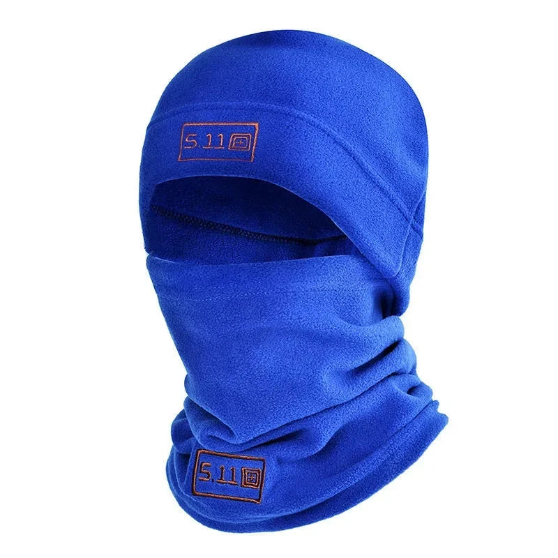 New Arrivals 6 Colors Tactical Fleece Hat & Scarf Set Thermal Head Cover Winter Warm Balaclava Face Mask Sports Cycling Bonnet Neck Protector