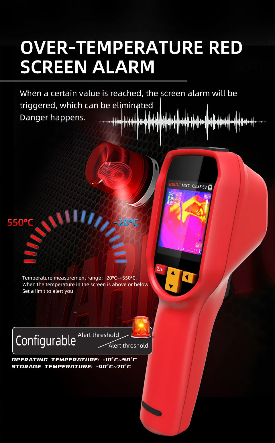 NEW Arrivals HOT SALE Infrared Thermal Imager Camera Laser Thermographic HD Display For Circuit PCB Repair Pipeline Detection Medical Laser Positioning Electronics Supplies