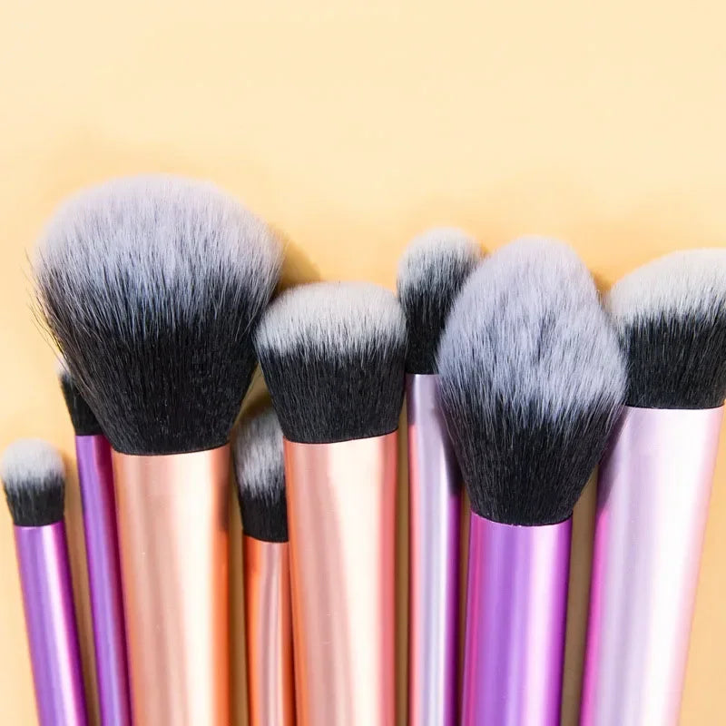8PCS Makeup Brushes Set For Cosmetic Foundation Powder Blush Eyeshadow Kabuki Blending Make Up Brush Beauty Tool