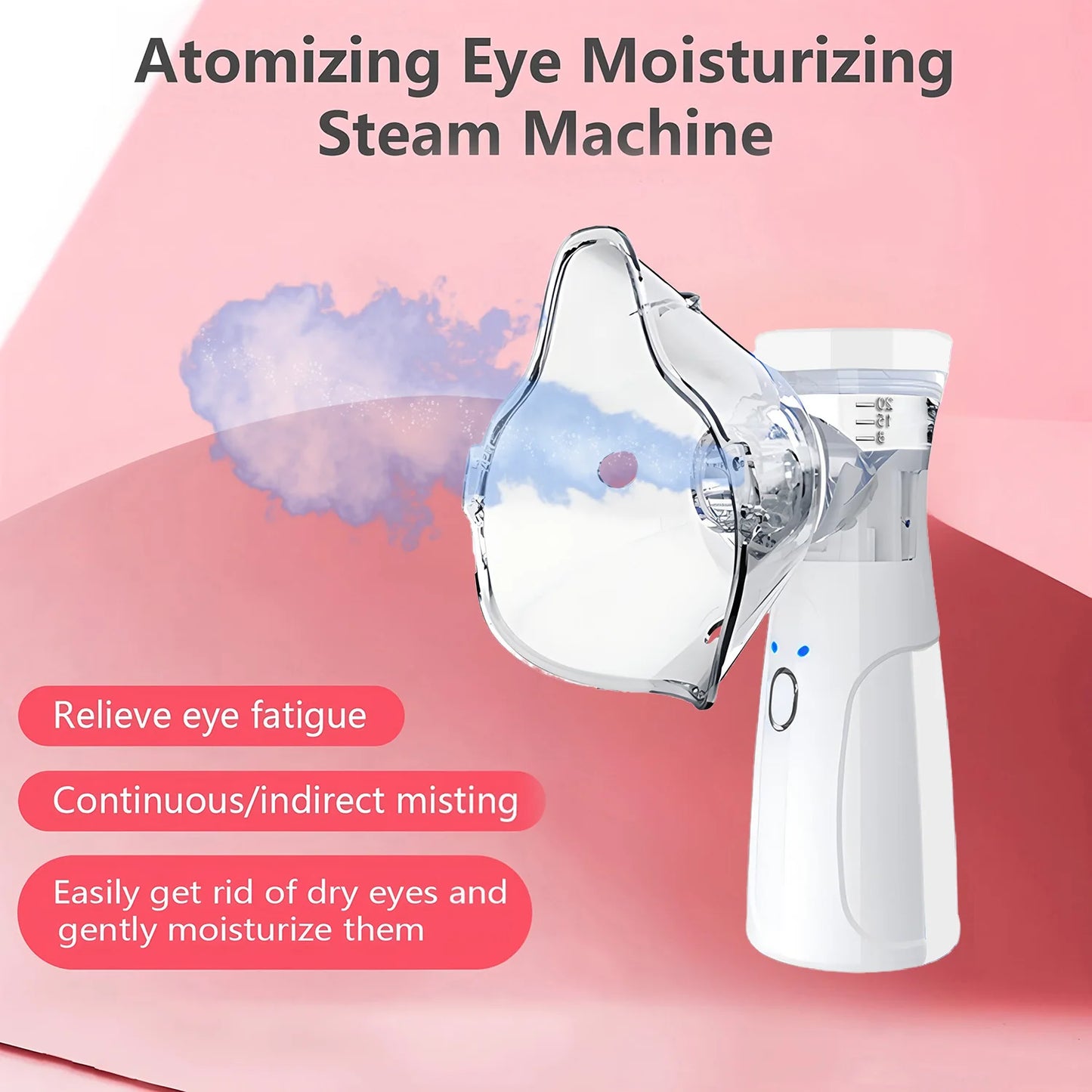 NEW Arrivals Top Quality Spray-Head Nano Mist Sprayer Mini Handheld Hydrating Humidifier Skin Care Portable Facial Steamer Nebulizer