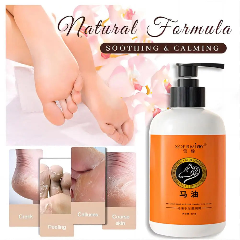 300ML Oil Hand And Foot Cream Anti Crack Dry Hands Moisturizing Oil Cracked Repair Ointment Skin Care Brightening J6J8