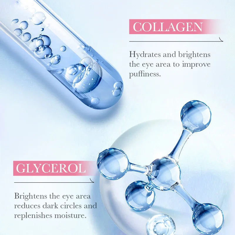 NEW Arrivals 60PCS Set Japanese Sakura Collagen Eye Mask Anti Dark Circles Eyes Bags Removal Moisturizing Firming Eye Patches Skin Care Supplies