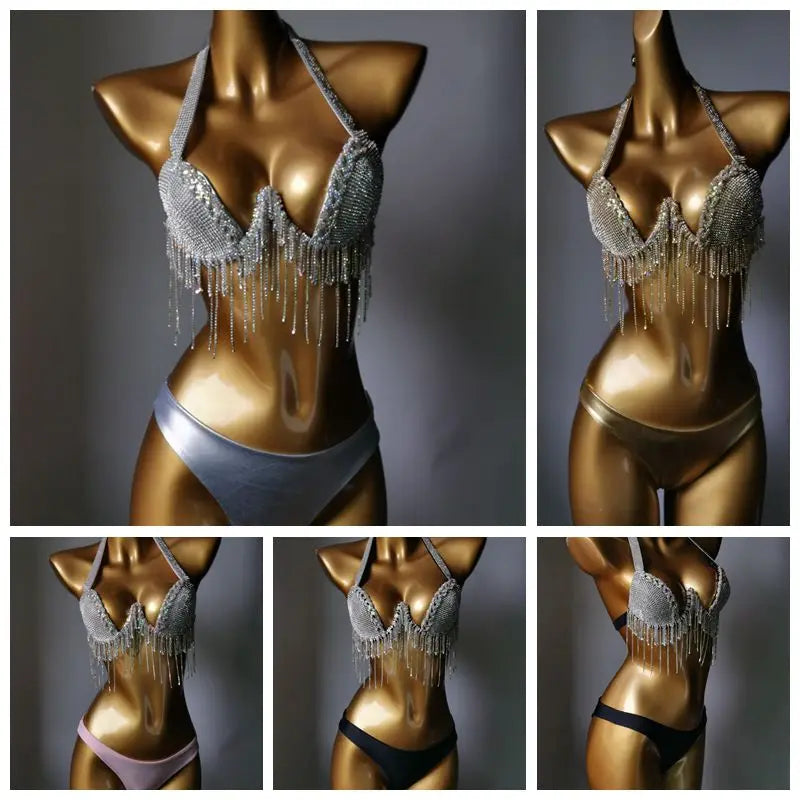 NEW!!!! Crystal Bikini Swimwear Fashion Bar Bikini Swimwear Bikini Popular Bathing Suit Bikini