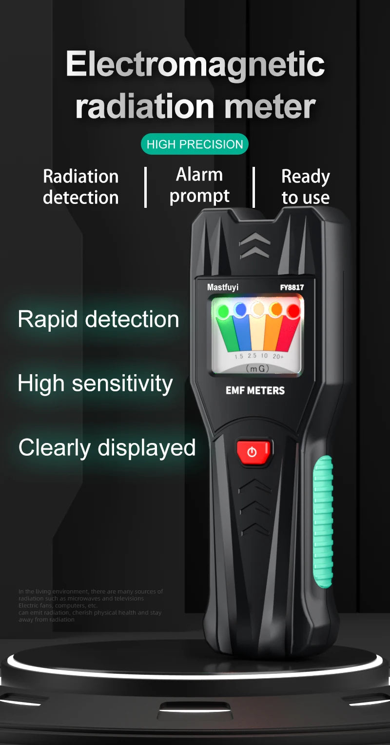 NEW Arrivals Ghosts Hunting Paranormal Spirit Box High Accuracy Electromagnetic Field Radiation Tester Radiation Dosimeter EMF Meter Electromagnetic Detector Magnetic Field Meter