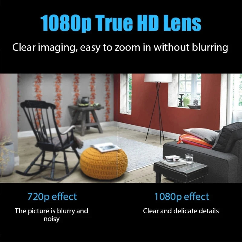NEW Arrivals X5 Mini Camera Video & Audio Recording 1080P Clear Night Vision Lightweight Portable Premium Cams Motion Detection Wireless Surveillance Camera Home Security Supplies