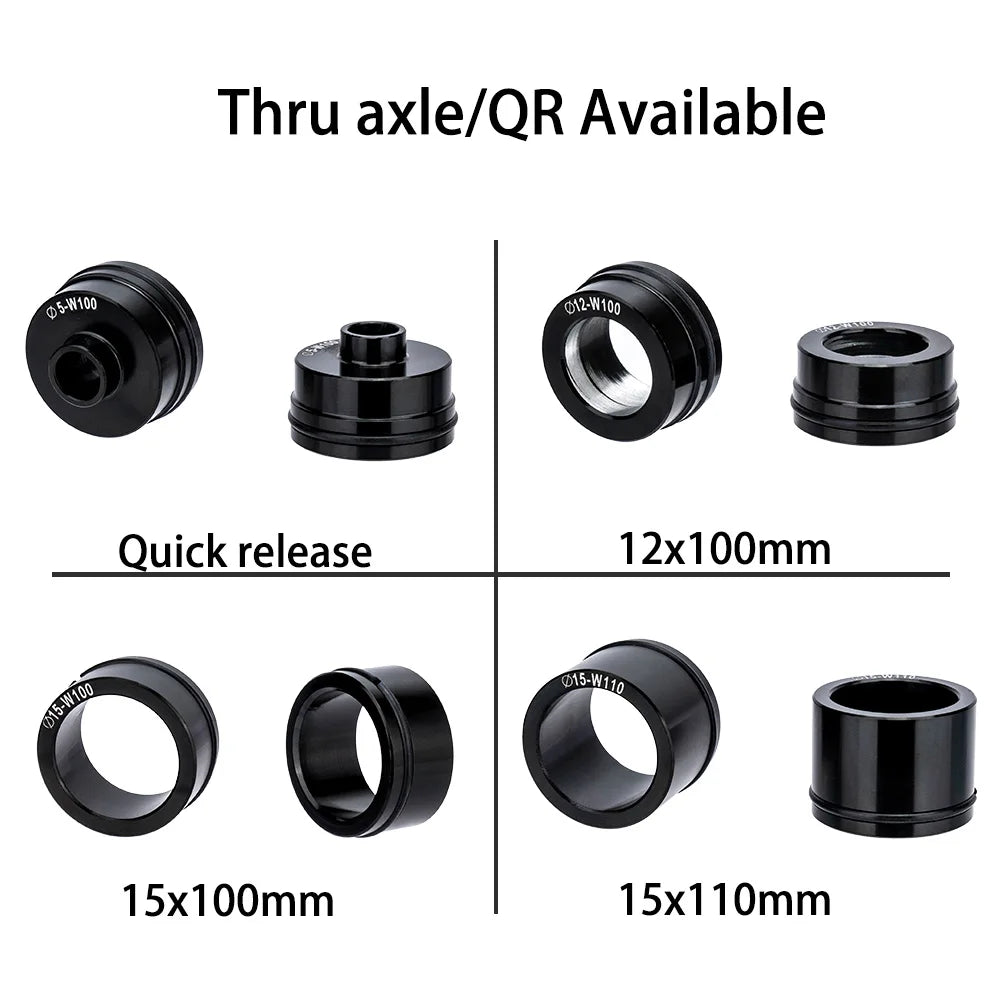 ZTTO Bicycle Fork Mount Car Roof Rack Support Quick Release Thru Axle Carrier MTB Road Bike Front Fork Block Stand Holder Racks