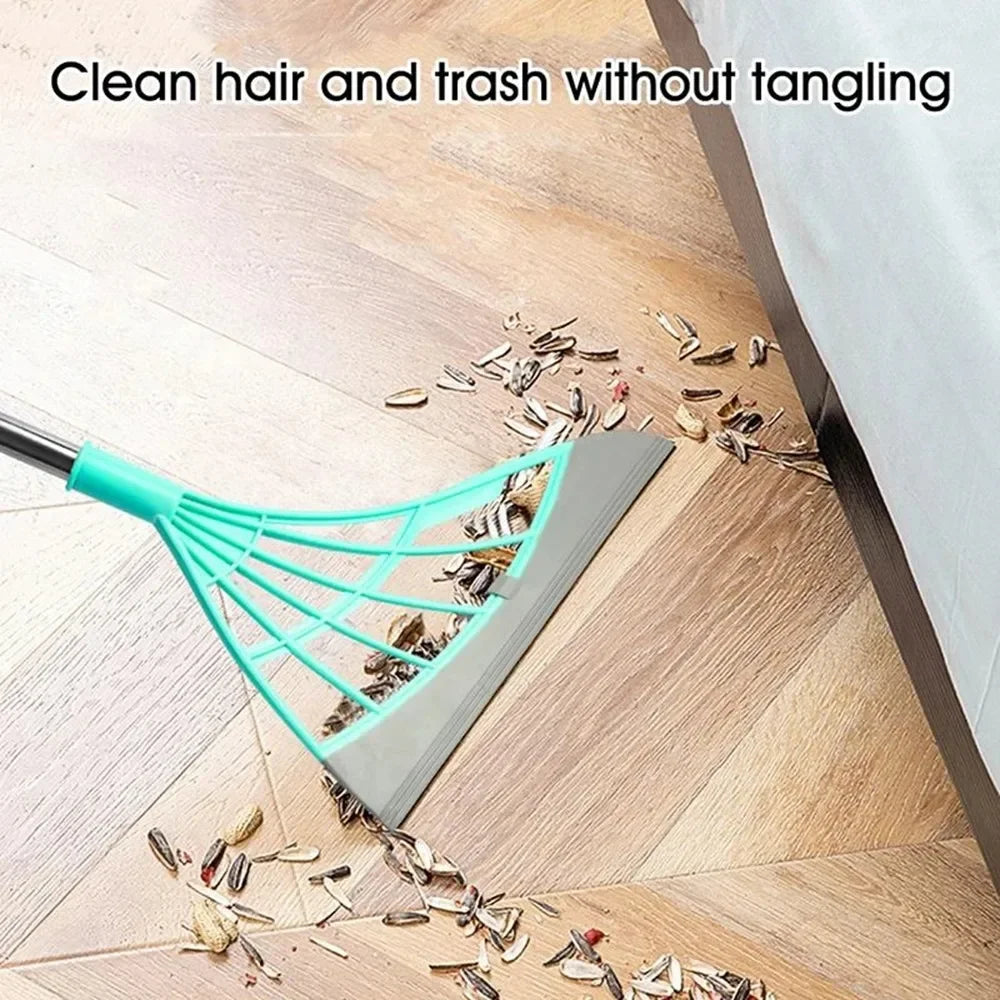 NEW Silicone Scraper Broom Magic Wiper High Place Glass Wiper Floor Mop Household Splicing Cleaning Broom Bathroom Sweeping Water Home Cleaning Supplies